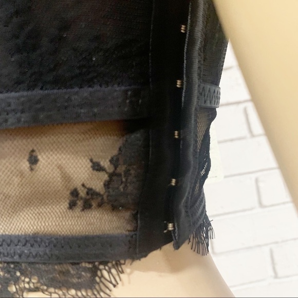 Free People Women’s Black Layer in Lace Bustier - Picture 7 of 12